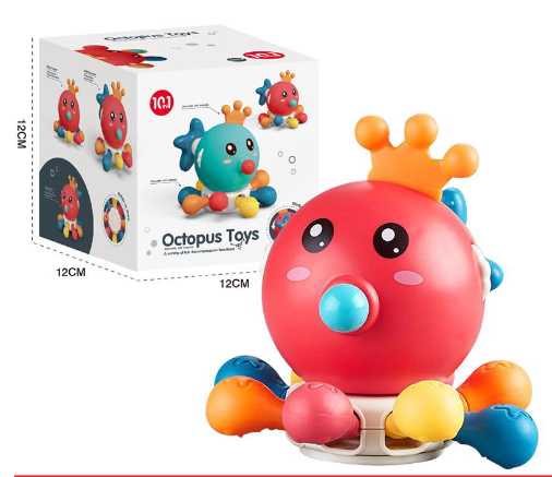 Spinning Octopus Early Education Toy