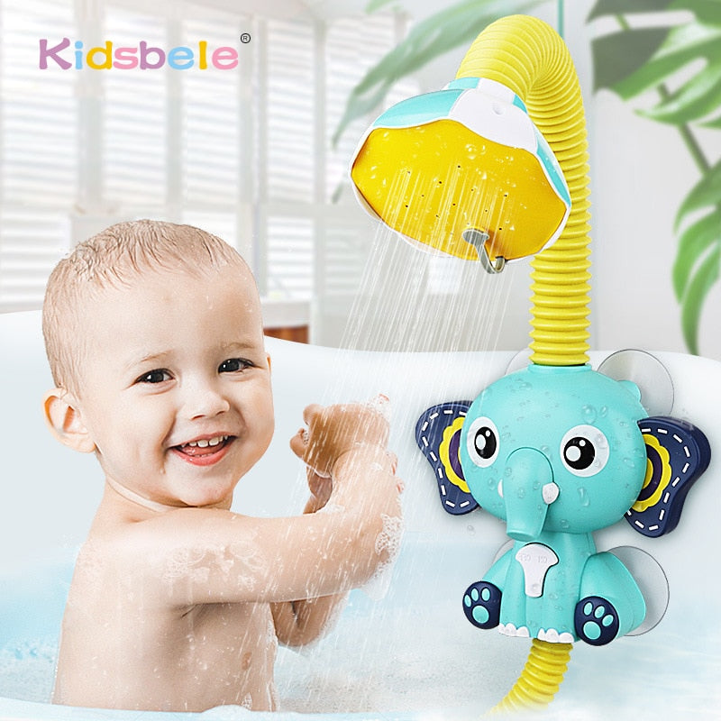 Elephant Faucet Shower Water Spray Toy for Kids