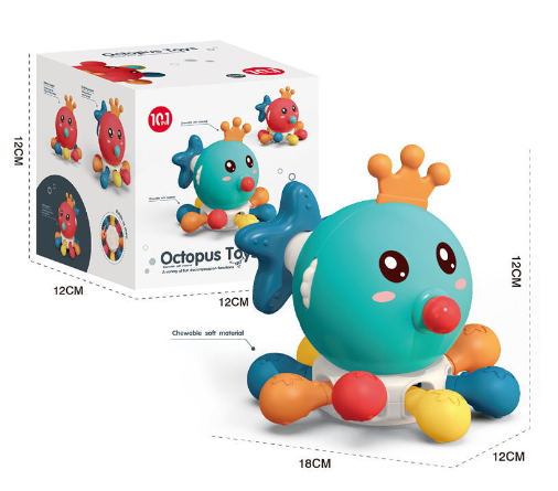 Spinning Octopus Early Education Toy
