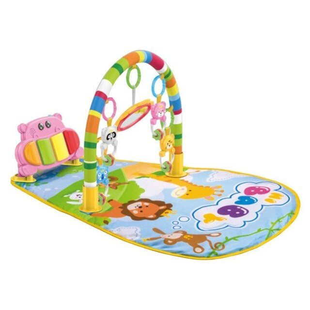 3 in 1 Baby Play Mat Rug Toys Crawling Music