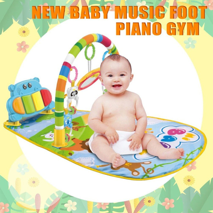3 in 1 Baby Play Mat Rug Toys Crawling Music