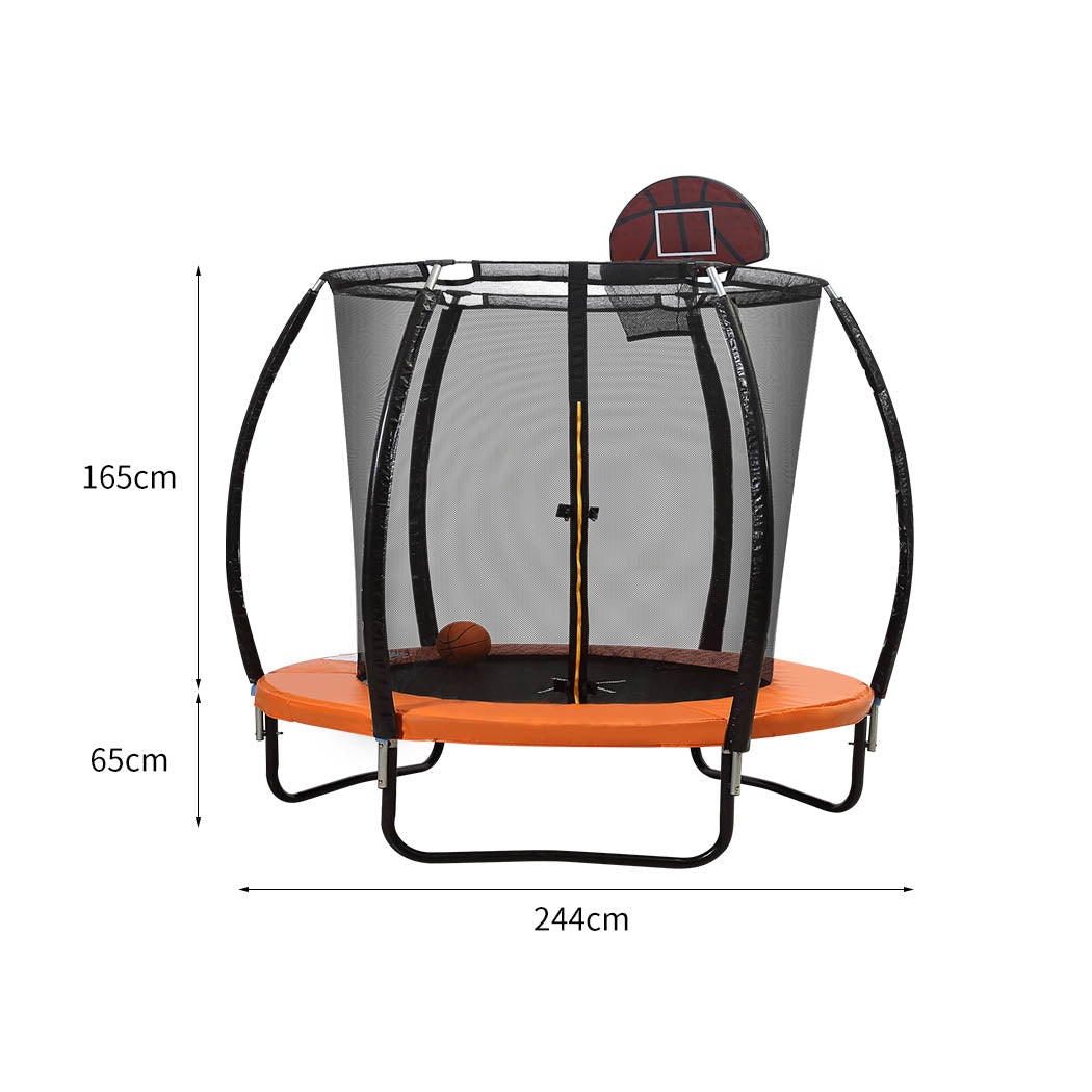 Centra Trampoline 8FT Round