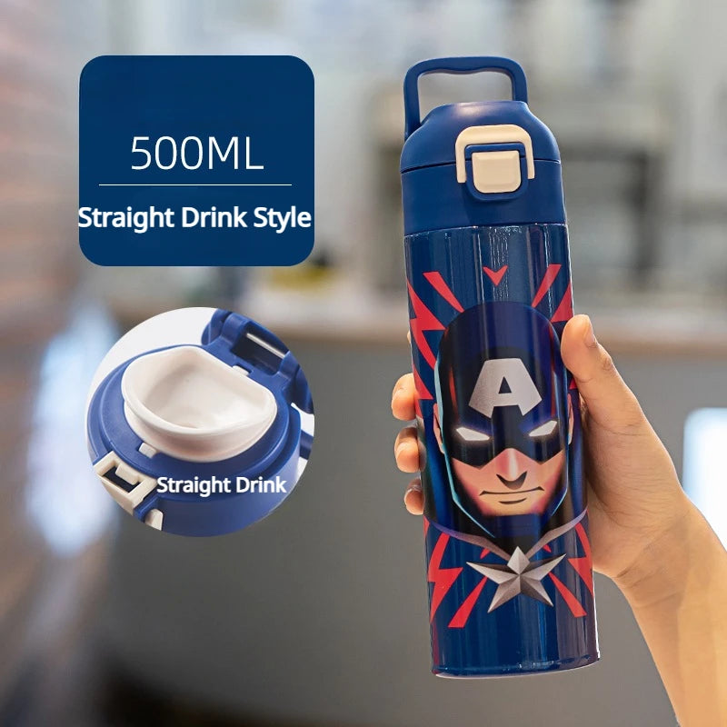 500ML Portable Thermos Water Bottle