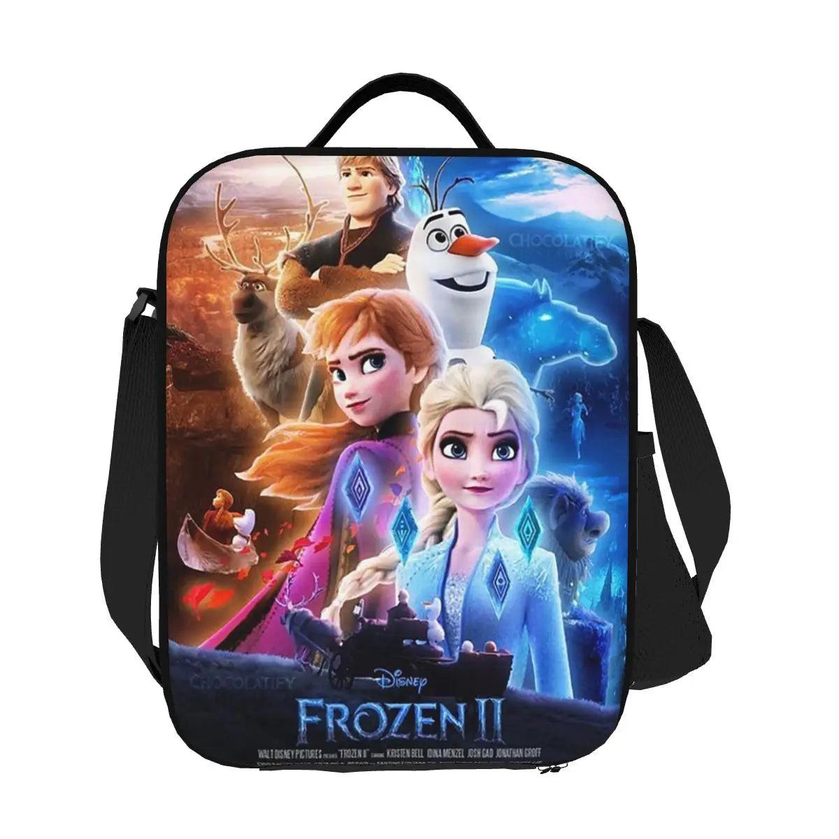 Frozen Princess Elsa, Anna Insulated Lunch Bag