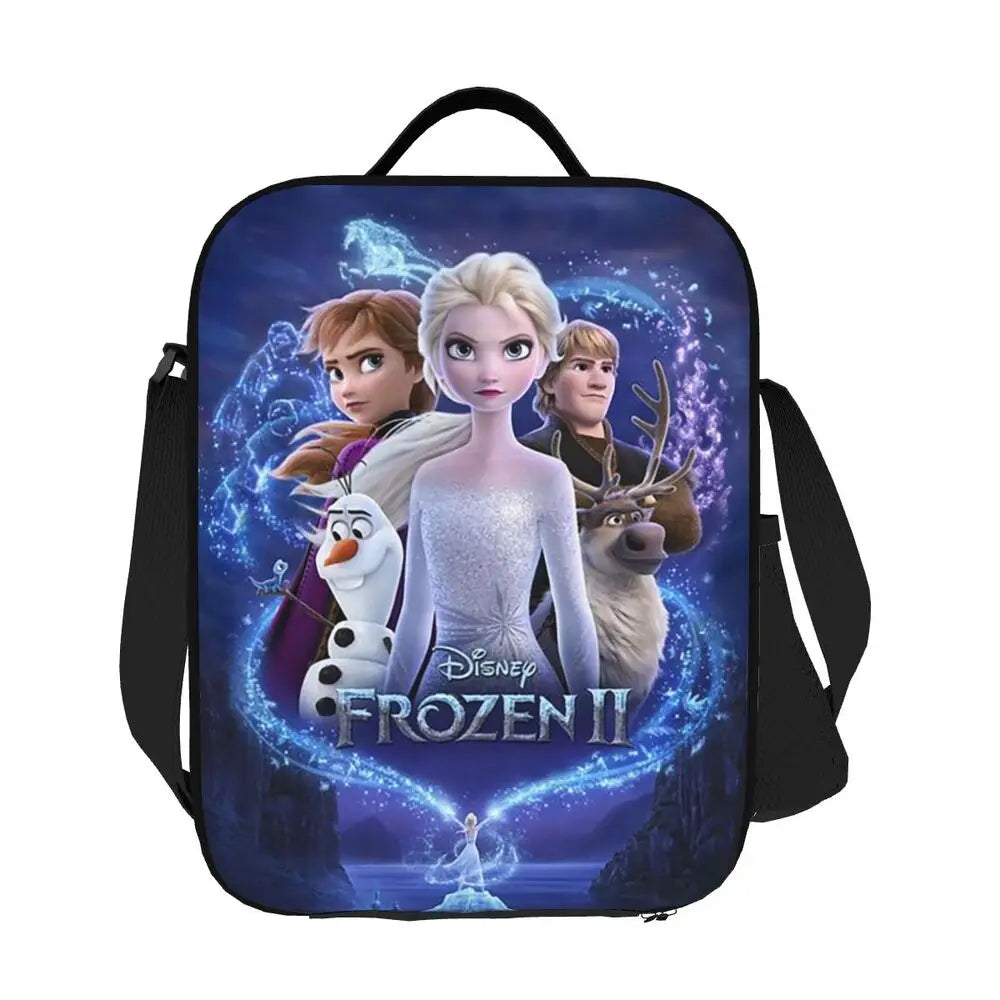 Frozen Princess Elsa, Anna Insulated Lunch Bag
