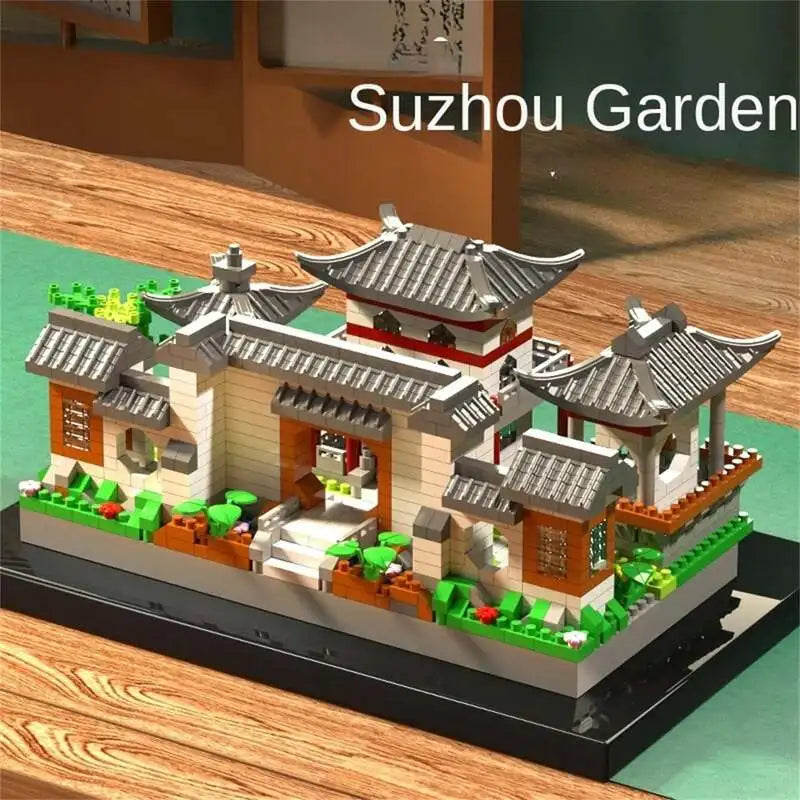 Lotus Garden Puzzle Building Blocks