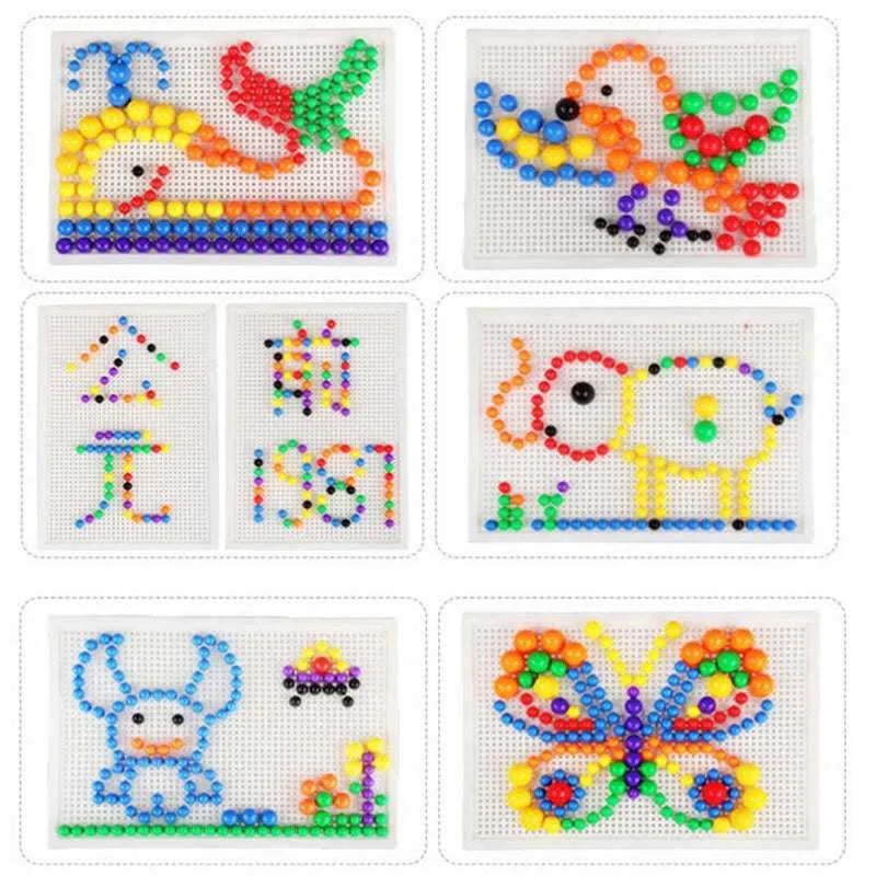 296pcs 3D Puzzle Educational STEM Boxed Building Board Games for Kids