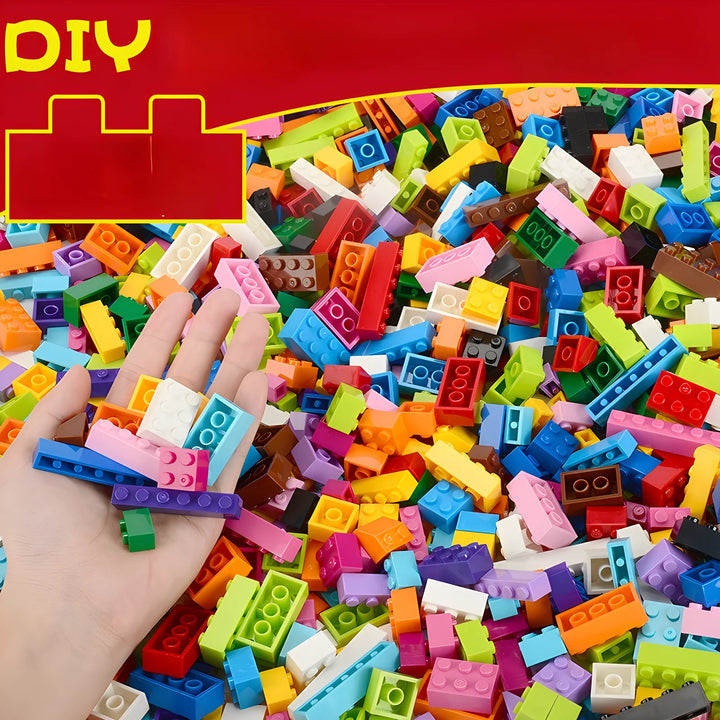 1000 Piece DIY Creative Building Blocks Set