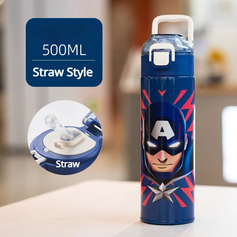 500ML Portable Thermos Water Bottle