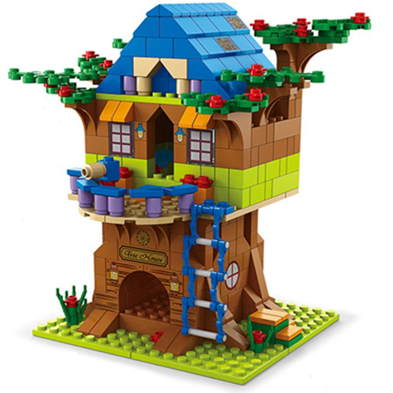 6 in1 NEW Tree House Building Blocks