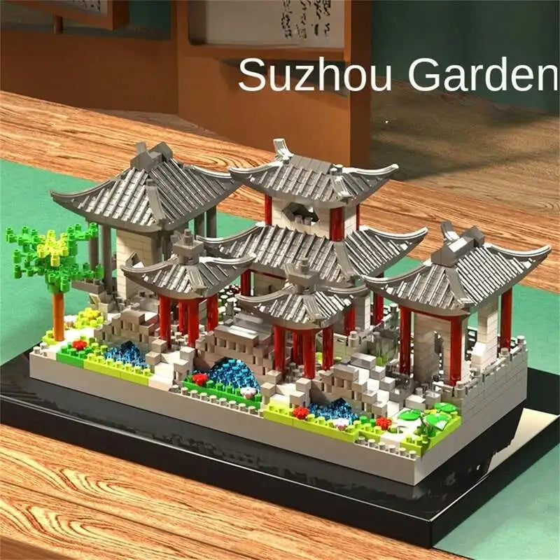 Lotus Garden Puzzle Building Blocks