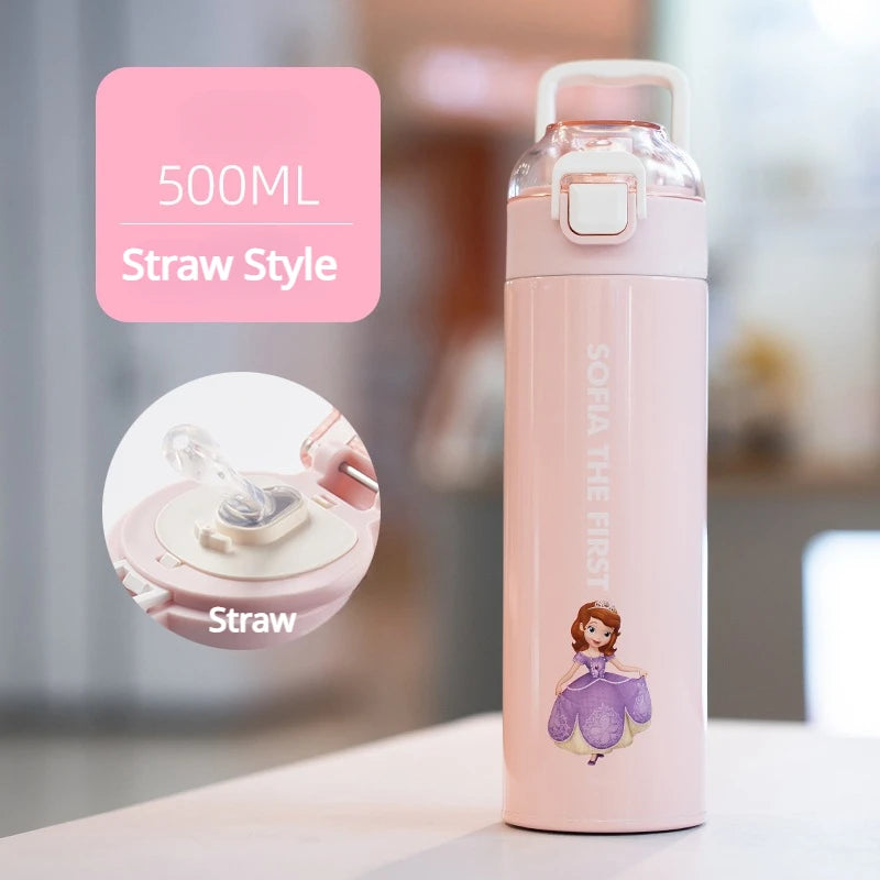 500ML Portable Thermos Water Bottle