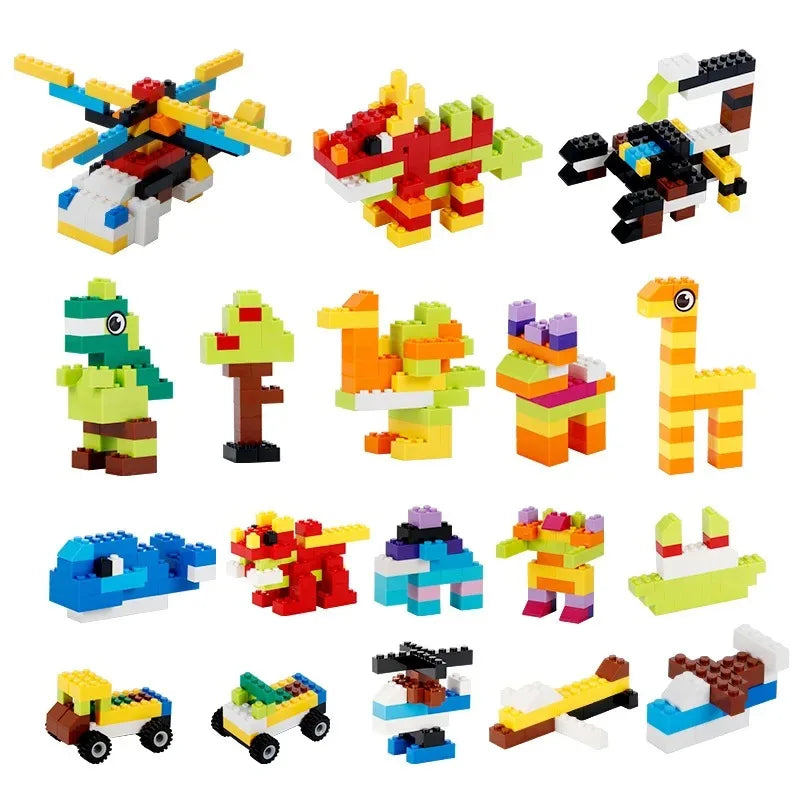 1000 Piece DIY Creative Building Blocks Set