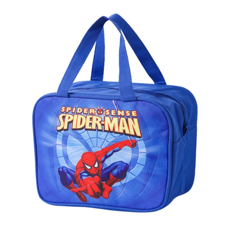 Disney Cartoon Lunch Box Bags – Frozen, Cars, Avengers, Spider-Man