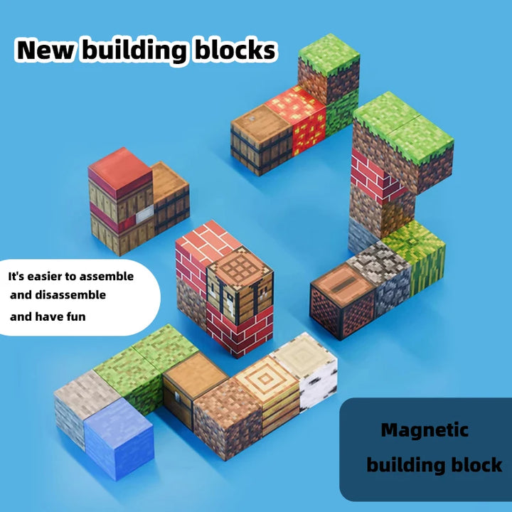 Magnetic building blocks full set -100 pieces