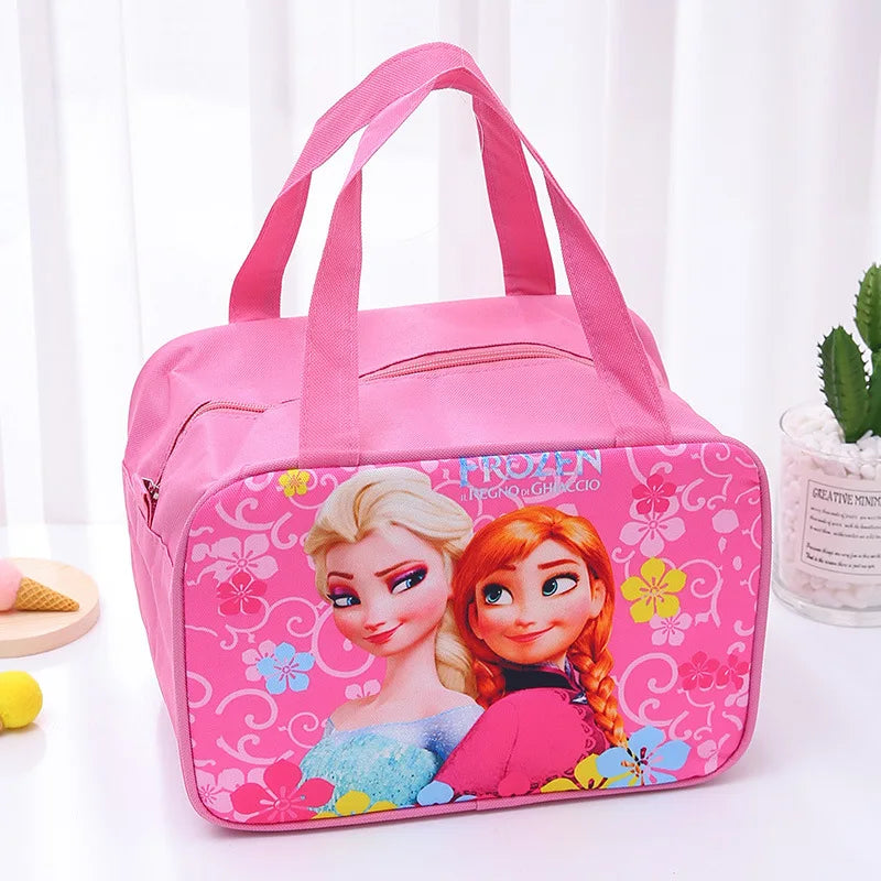 Disney Cartoon Lunch Box Bags – Frozen, Cars, Avengers, Spider-Man