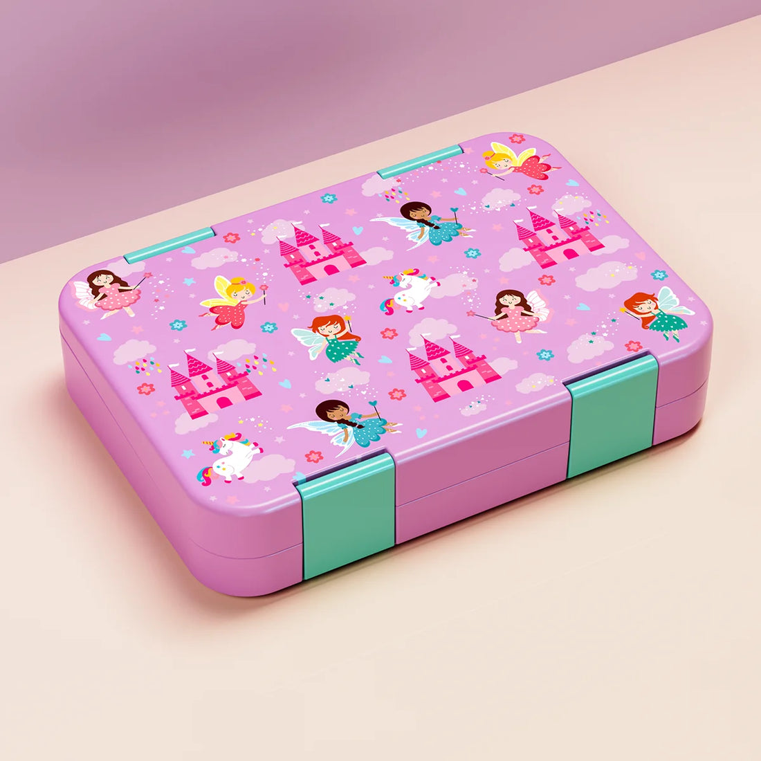 1100ml Cartoon Printed Leakproof Lunch Box Microwavable Bento Box