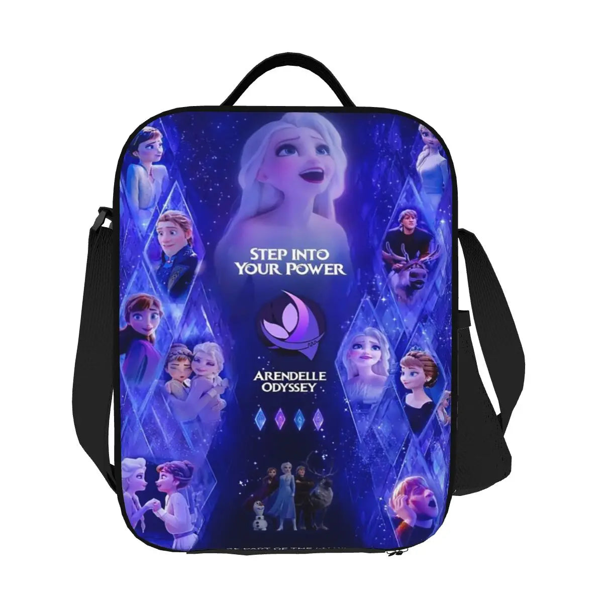Frozen Princess Elsa, Anna Insulated Lunch Bag