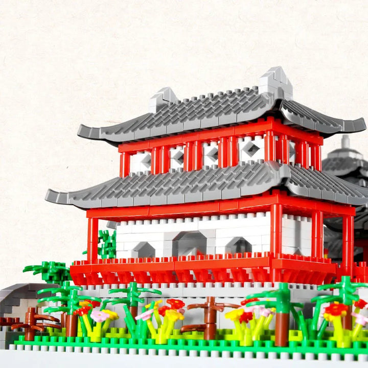 Lotus Garden Puzzle Building Blocks