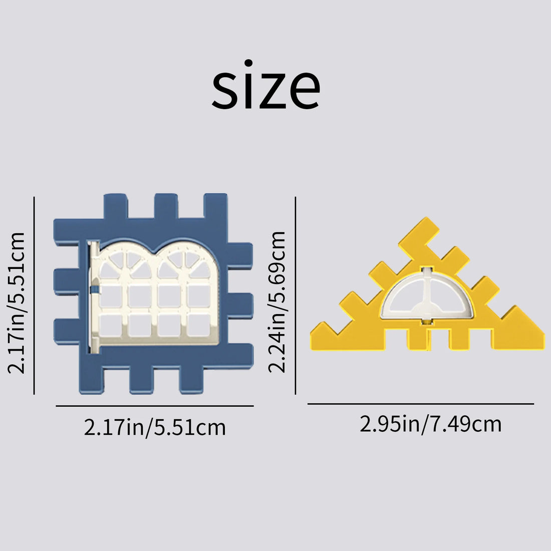 House Building Blocks – Creative Construction Set with Window Design for Kids