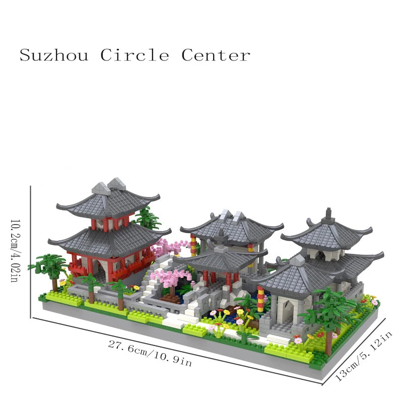 Lotus Garden Puzzle Building Blocks