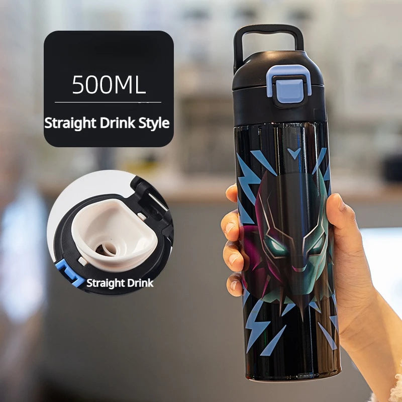 500ML Portable Thermos Water Bottle