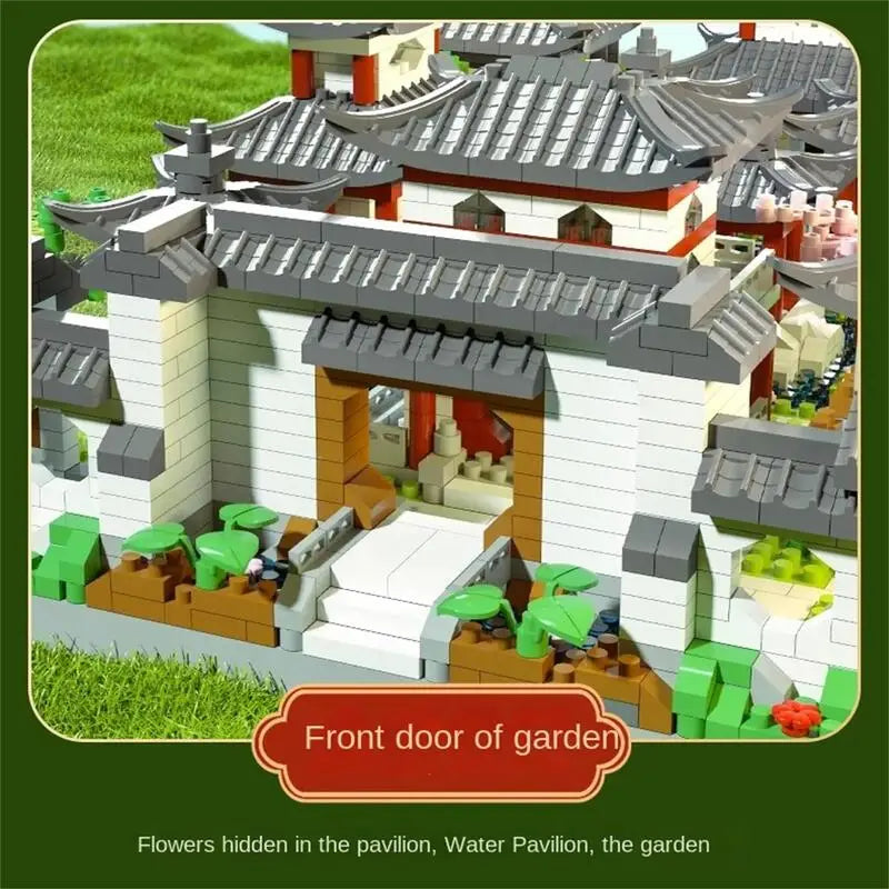 Lotus Garden Puzzle Building Blocks