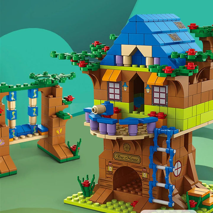 6 in1 NEW Tree House Building Blocks