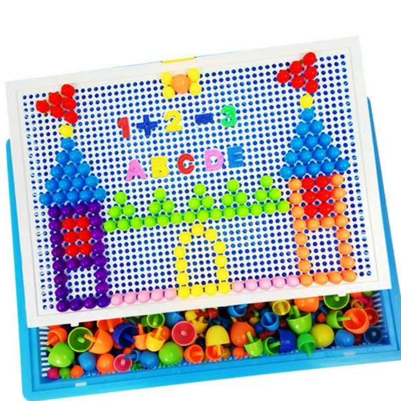 296pcs 3D Puzzle Educational STEM Boxed Building Board Games for Kids