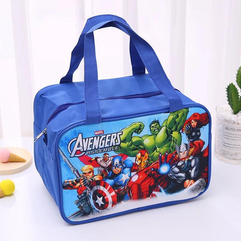 Disney Cartoon Lunch Box Bags – Frozen, Cars, Avengers, Spider-Man