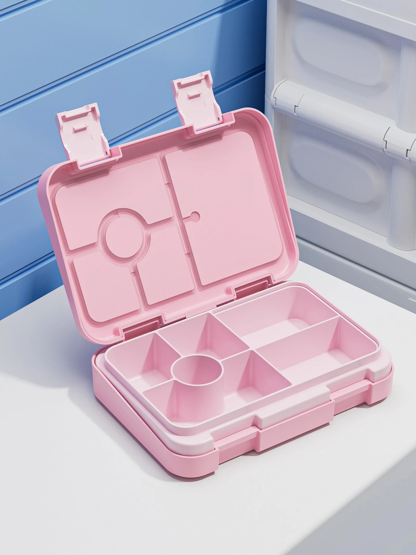 1100ml Cartoon Printed Leakproof Lunch Box Microwavable Bento Box