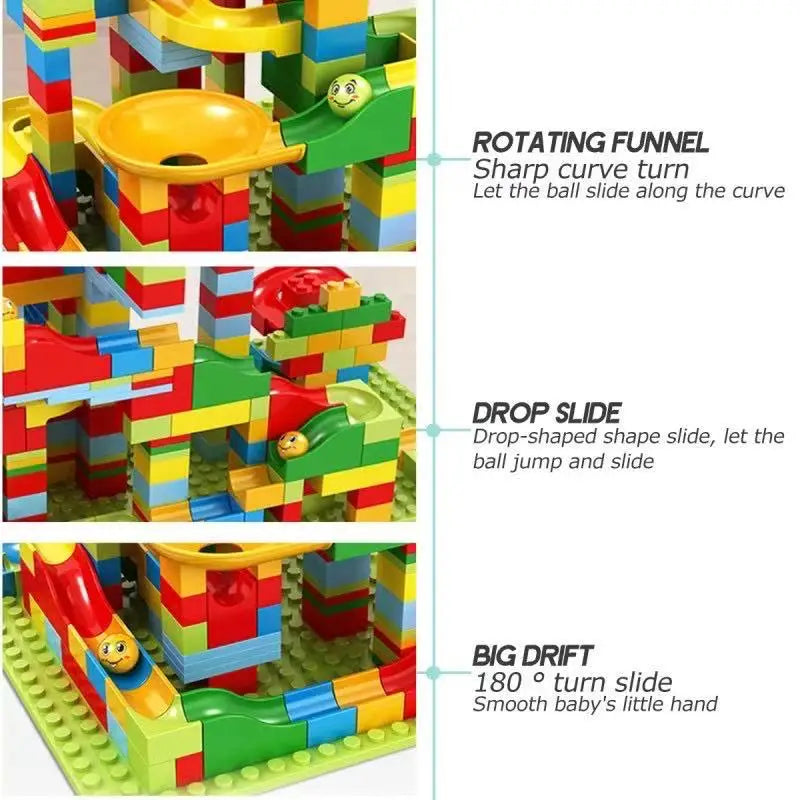 168 Pieces Slide Blocks