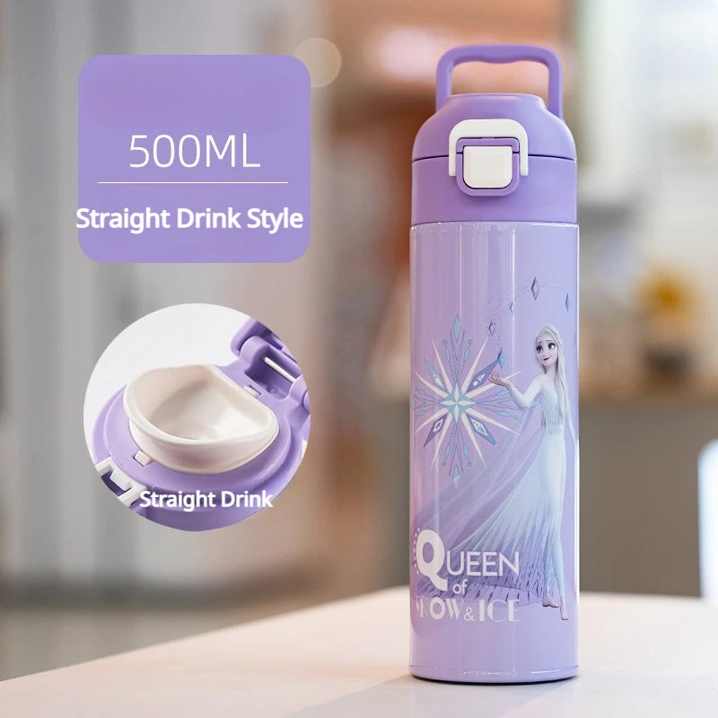 500ML Portable Thermos Water Bottle