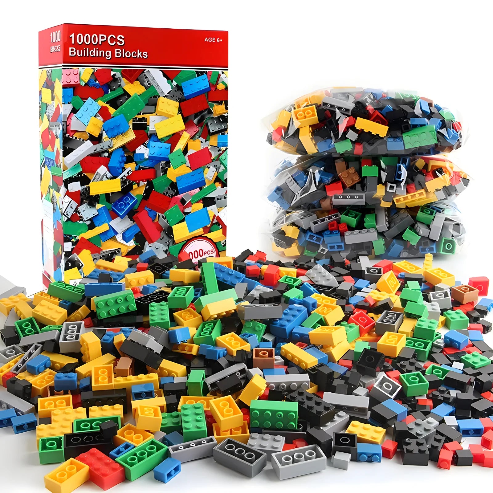 1000 Piece DIY Creative Building Blocks Set