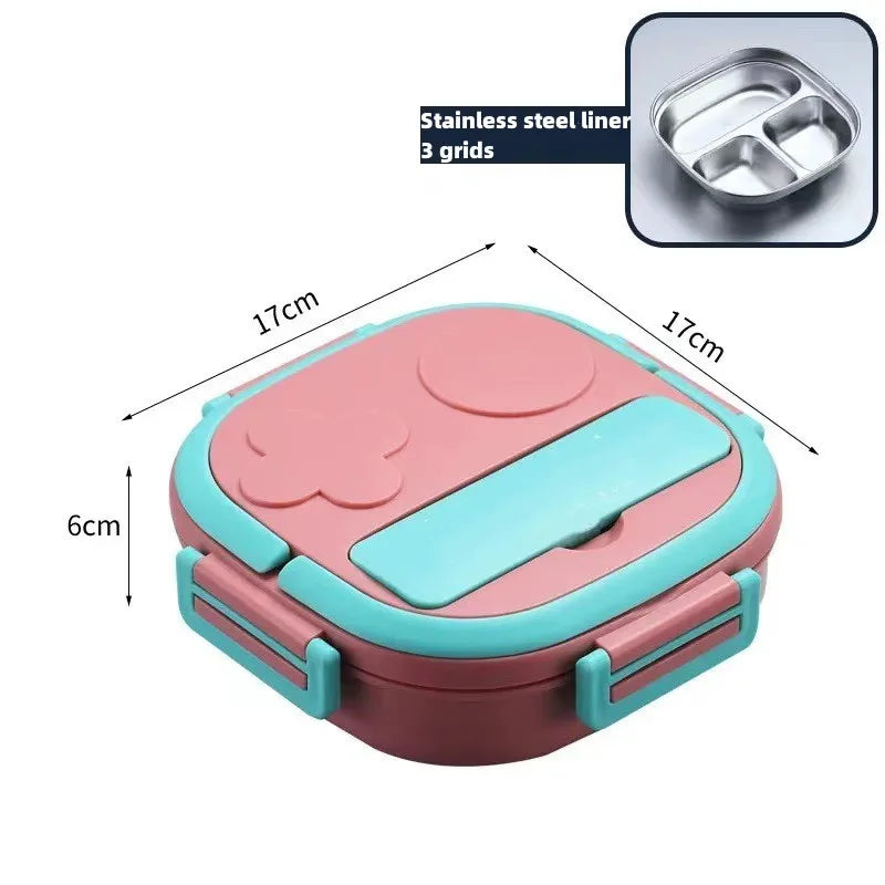 304 Stainless Steel Portable Bento Lunch Box