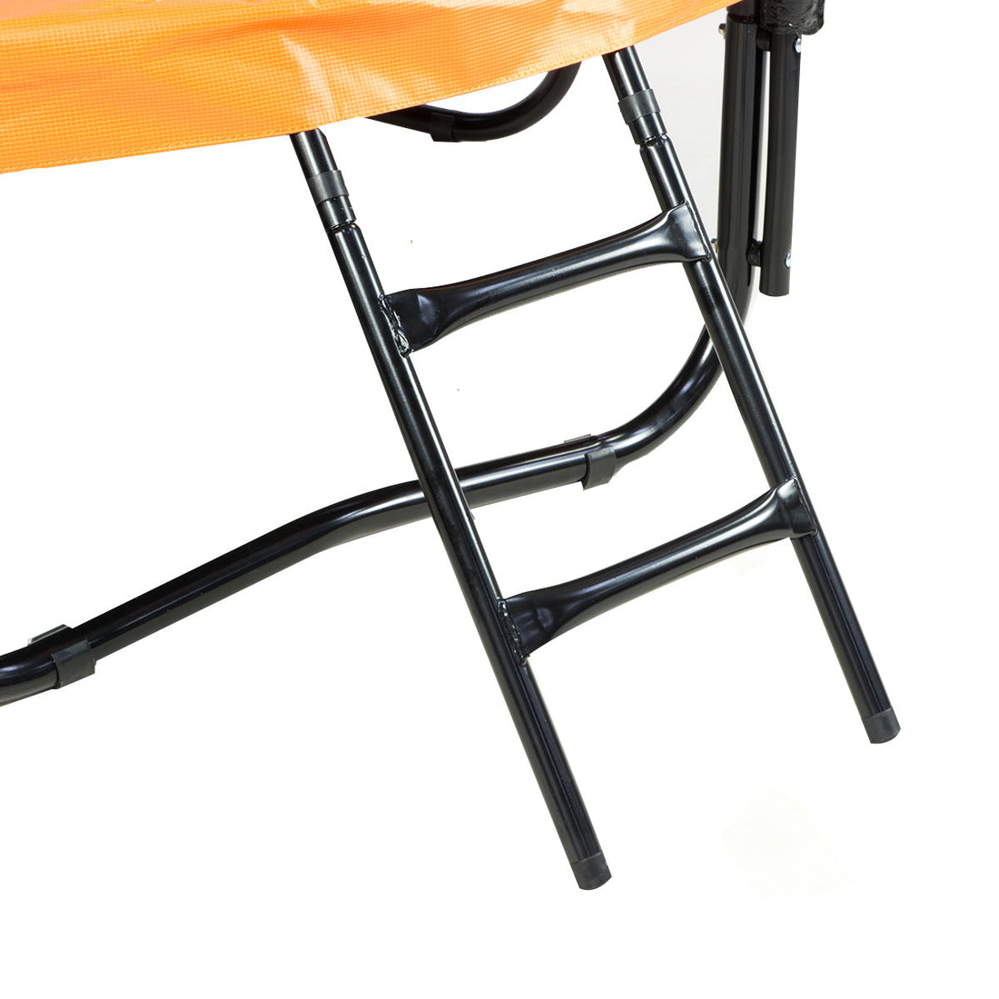 Kahuna Trampoline for Kids 16FT Outdoor Children with Safety Enclosure Pad Mat Ladder Basketball Hoop Set - Orange