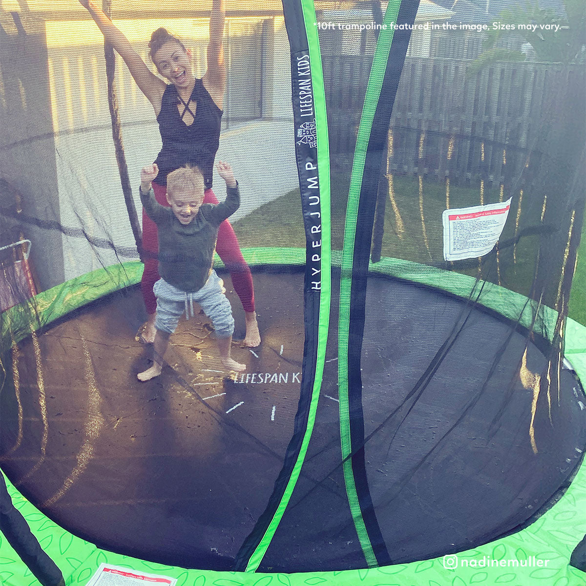 Lifespan Trampoline for Kids 10FT HyperJump3 Springless