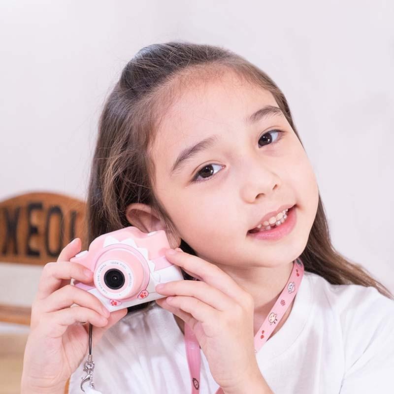 Fun Cartoon Digital Camera for Kids - 24mp Wifi Educational Toys - Yellow