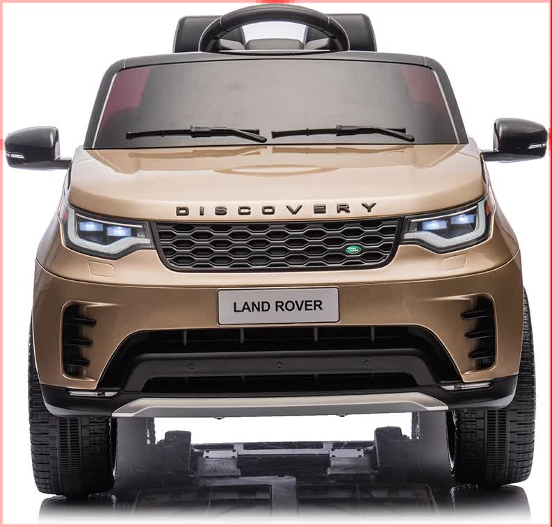 Land Rover Licensed 12V Electric Ride On kids Toy Car – Champagne